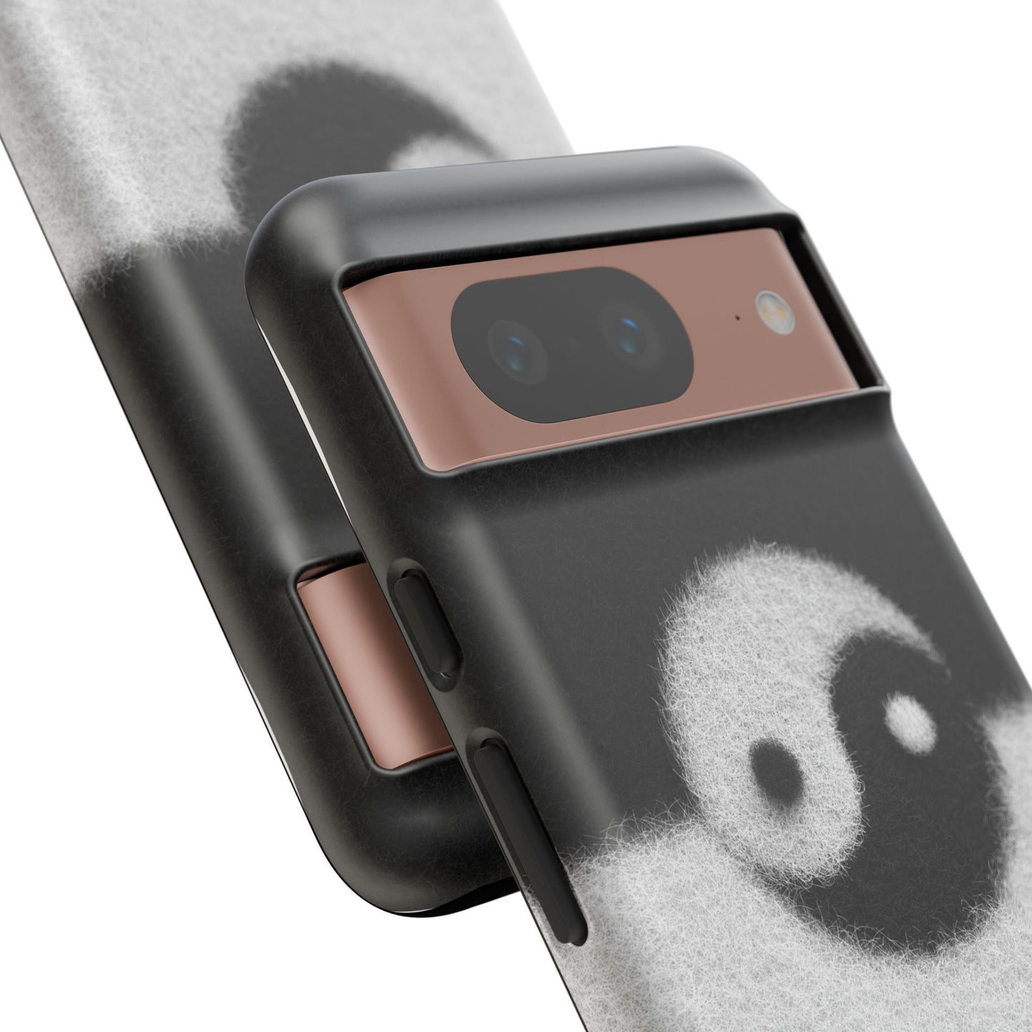 Yin Yang Phone Case - Tough Cases for Minimalist Vibes, Smartphone Cover, Unique Gift, Black and White Design, Modern Aesthetic