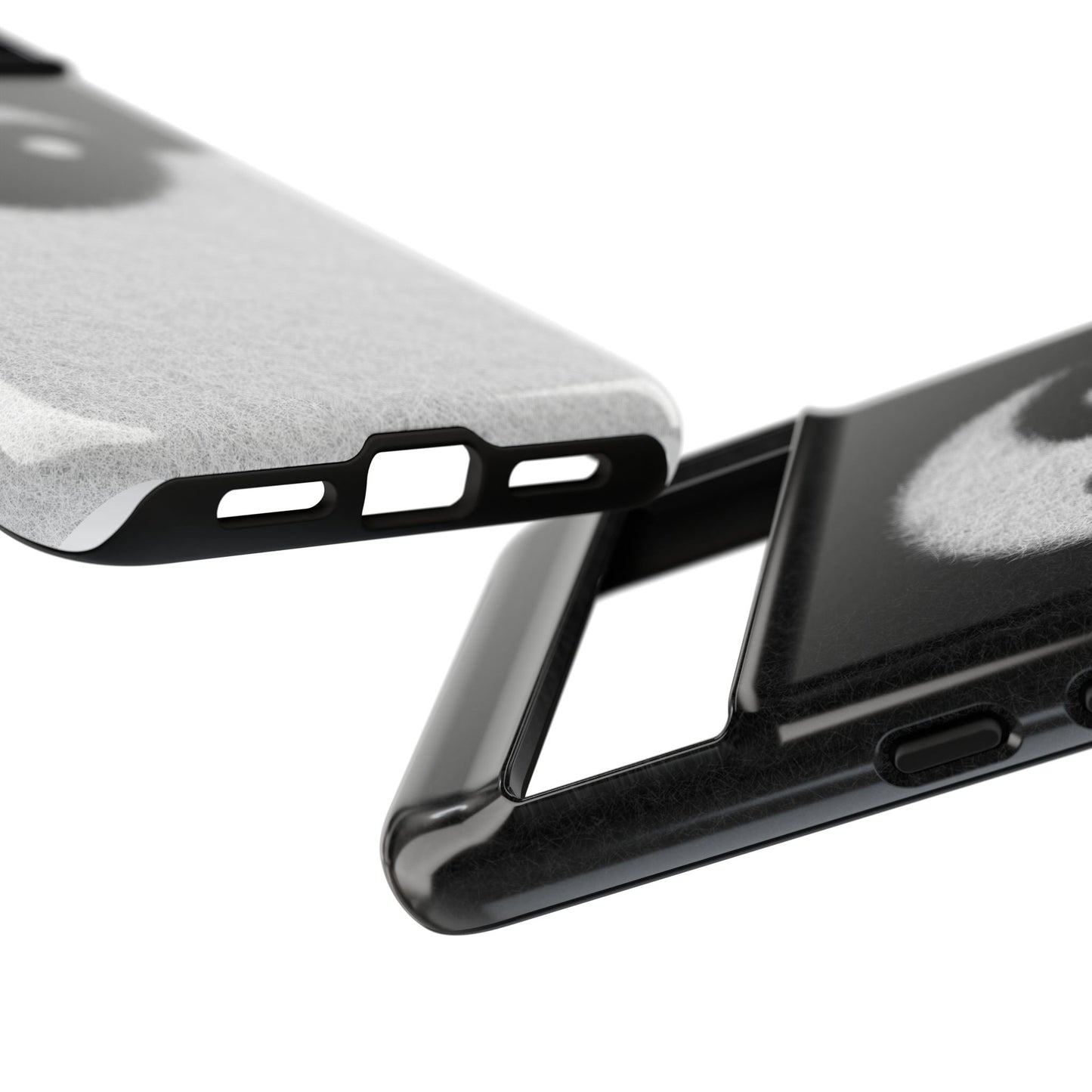 Yin Yang Phone Case - Tough Cases for Minimalist Vibes, Smartphone Cover, Unique Gift, Black and White Design, Modern Aesthetic