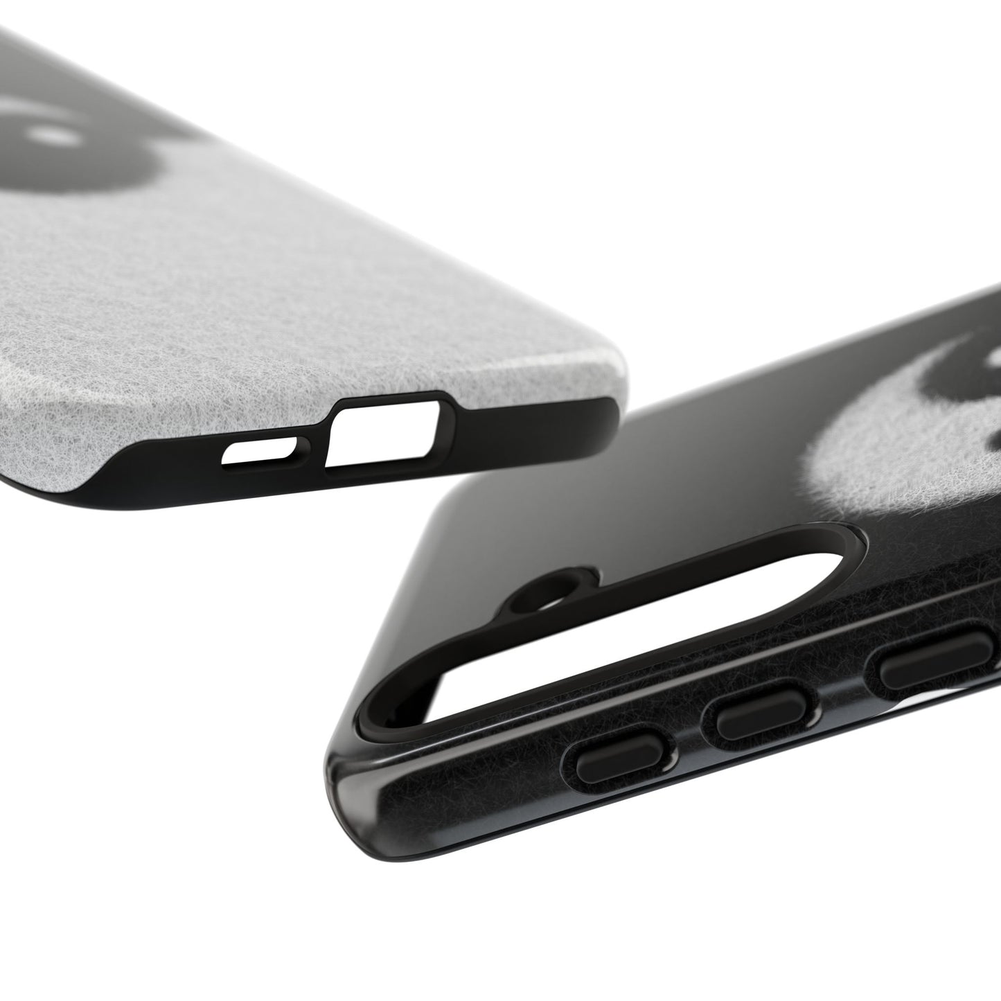 Yin Yang Phone Case - Tough Cases for Minimalist Vibes, Smartphone Cover, Unique Gift, Black and White Design, Modern Aesthetic