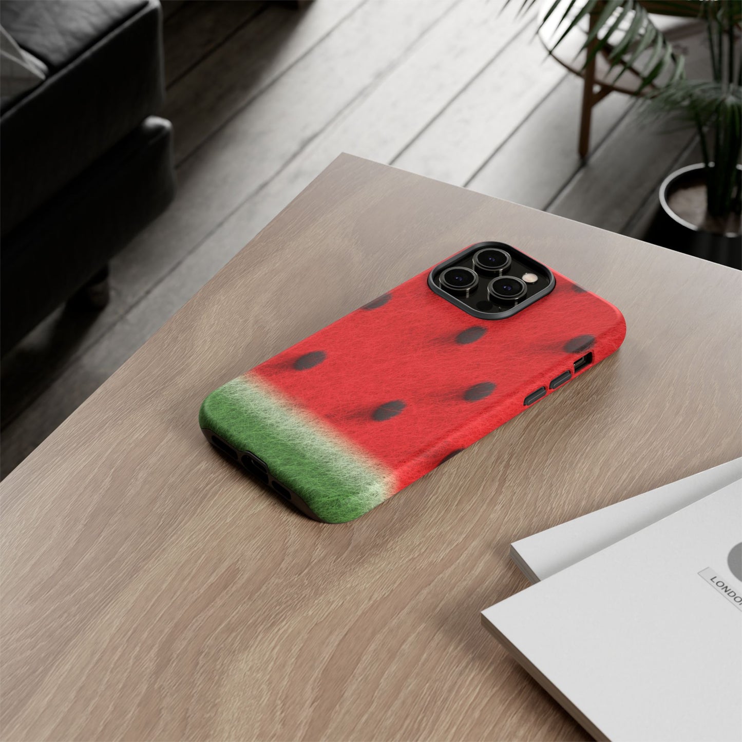 Watermelon Phone Case – Tough Cases for Summer Vibes, Cute Flamingo Designs, Gift for Her, Protective Cover, Fun Accessories