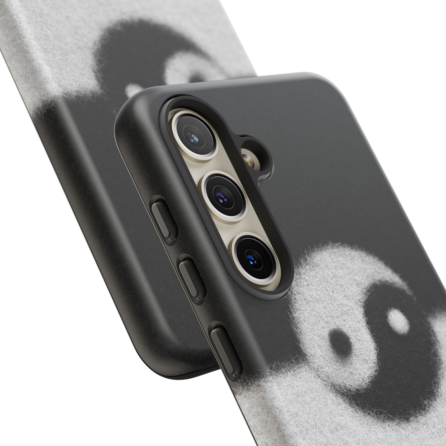 Yin Yang Phone Case - Tough Cases for Minimalist Vibes, Smartphone Cover, Unique Gift, Black and White Design, Modern Aesthetic