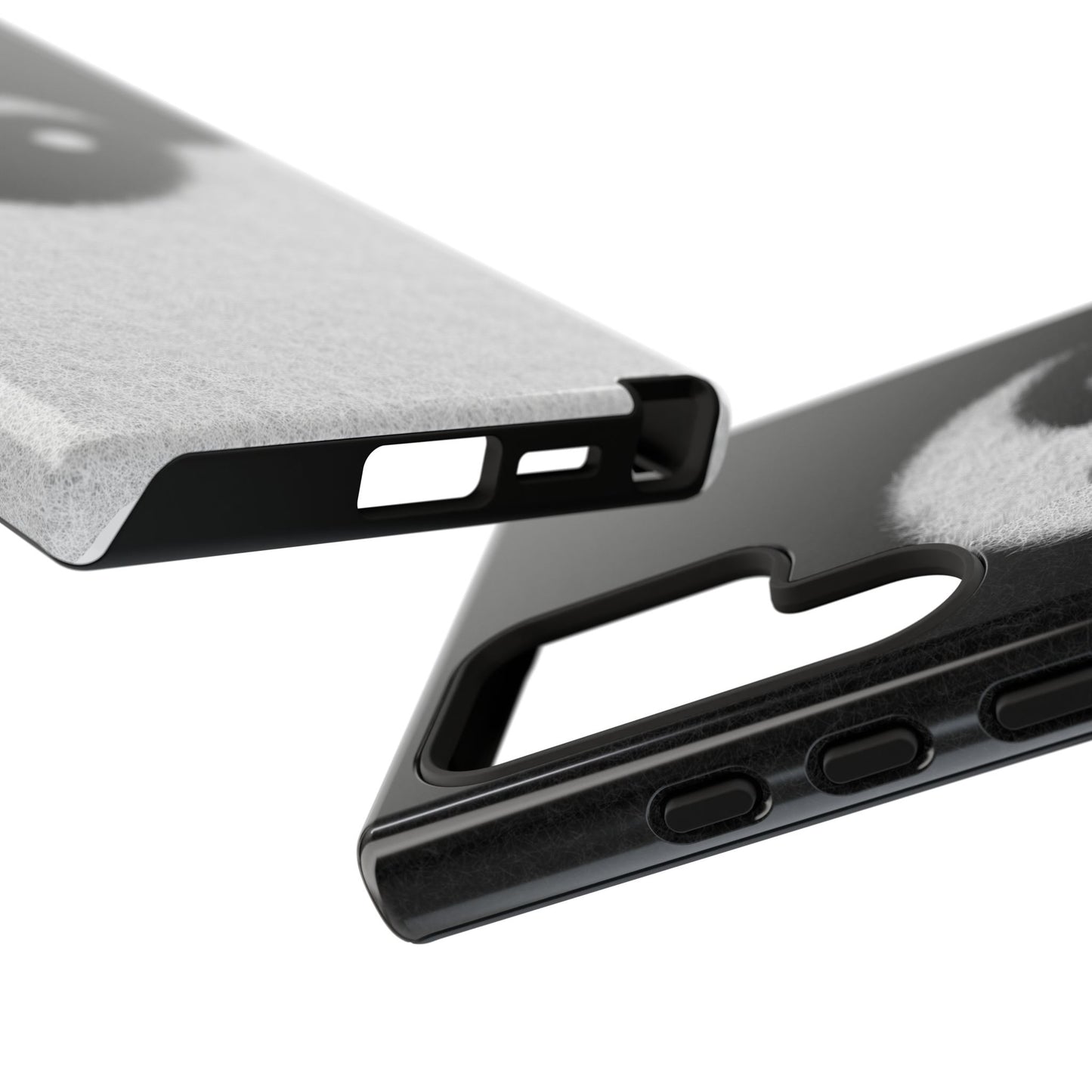Yin Yang Phone Case - Tough Cases for Minimalist Vibes, Smartphone Cover, Unique Gift, Black and White Design, Modern Aesthetic