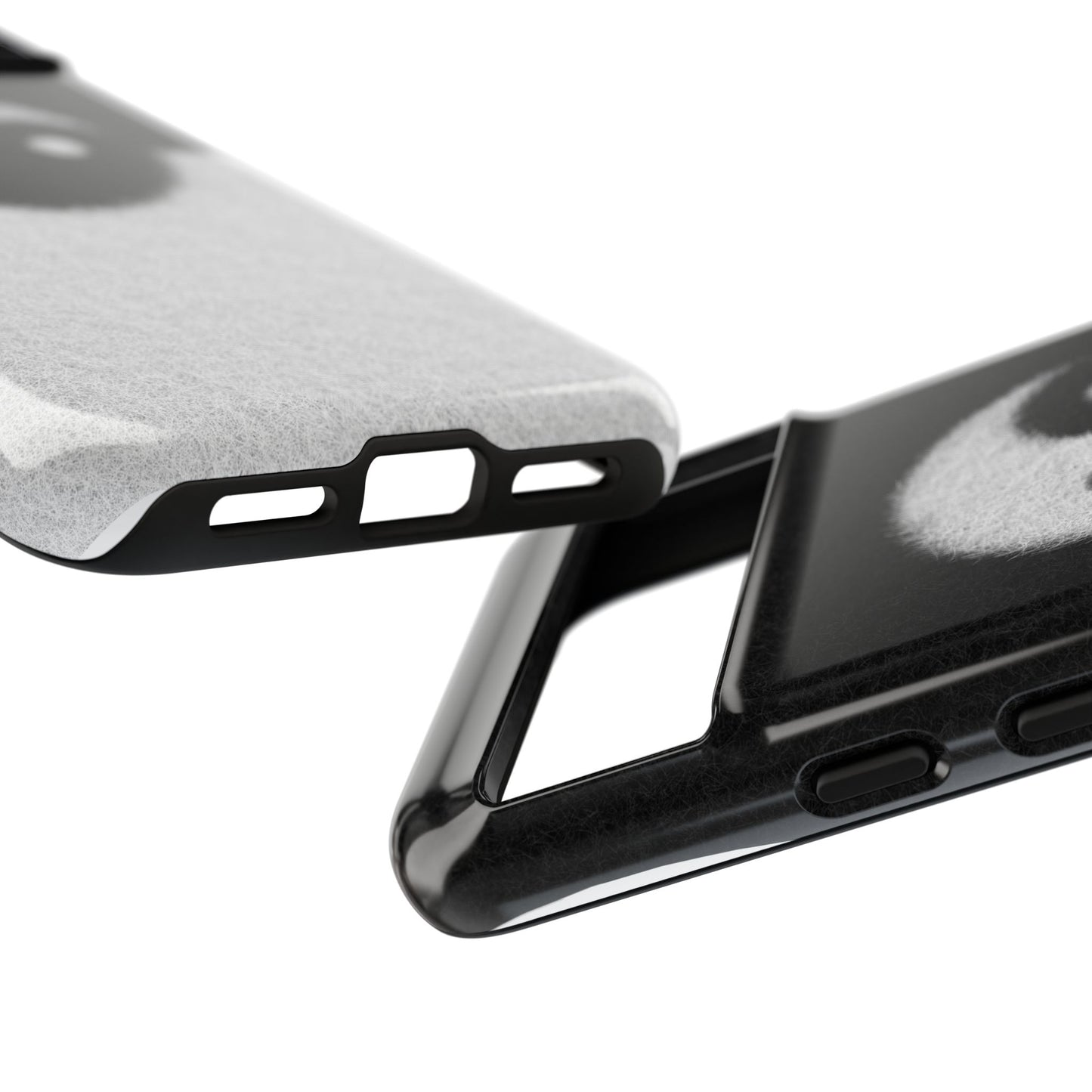 Yin Yang Phone Case - Tough Cases for Minimalist Vibes, Smartphone Cover, Unique Gift, Black and White Design, Modern Aesthetic