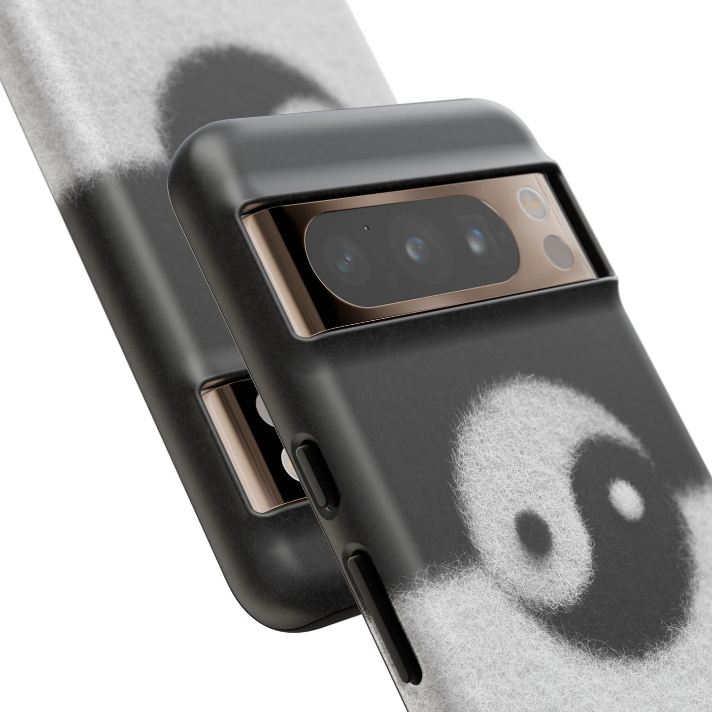 Yin Yang Phone Case - Tough Cases for Minimalist Vibes, Smartphone Cover, Unique Gift, Black and White Design, Modern Aesthetic