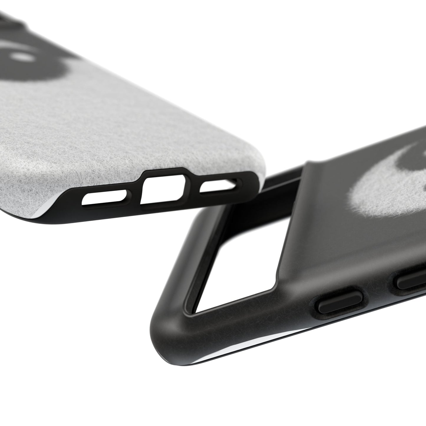 Yin Yang Phone Case - Tough Cases for Minimalist Vibes, Smartphone Cover, Unique Gift, Black and White Design, Modern Aesthetic