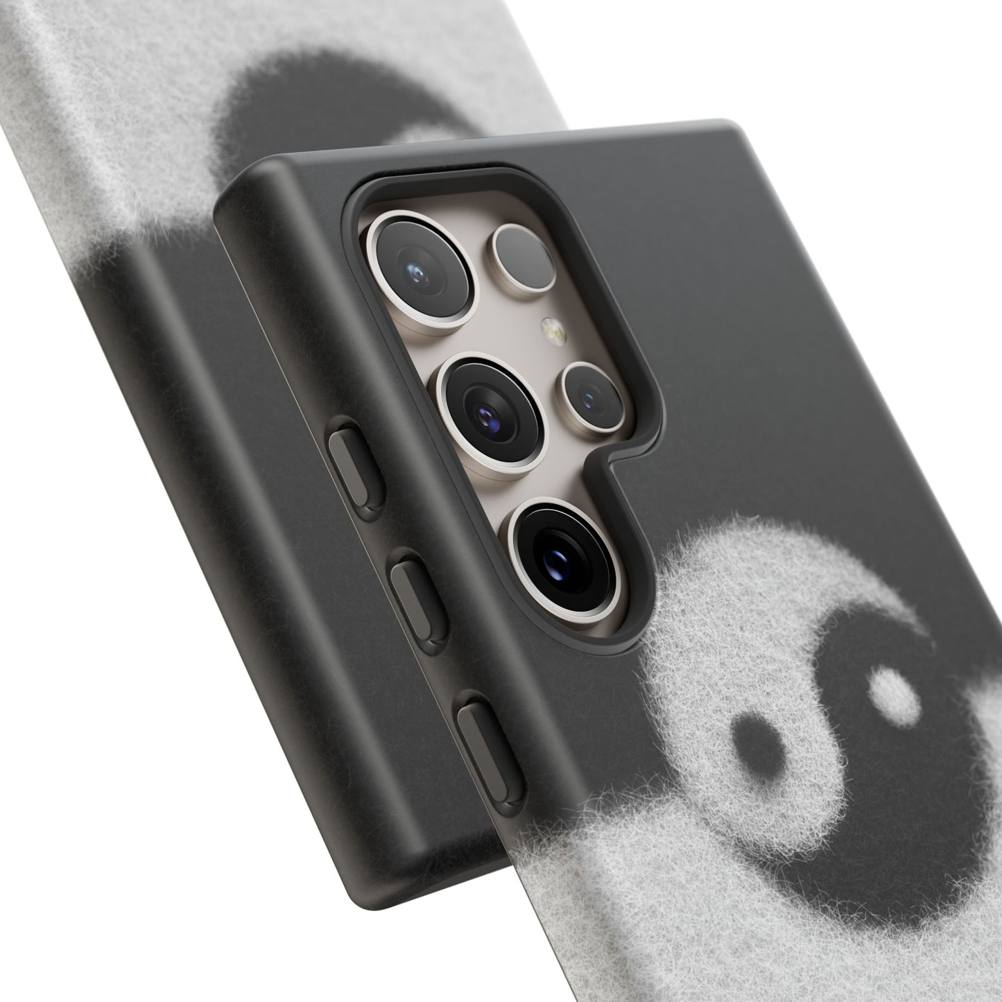 Yin Yang Phone Case - Tough Cases for Minimalist Vibes, Smartphone Cover, Unique Gift, Black and White Design, Modern Aesthetic