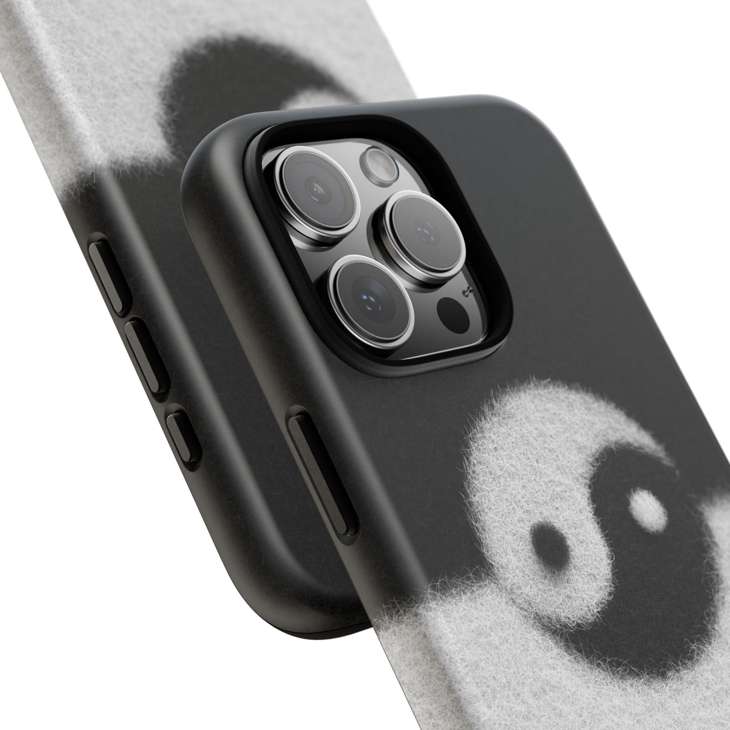 Yin Yang Phone Case - Tough Cases for Minimalist Vibes, Smartphone Cover, Unique Gift, Black and White Design, Modern Aesthetic