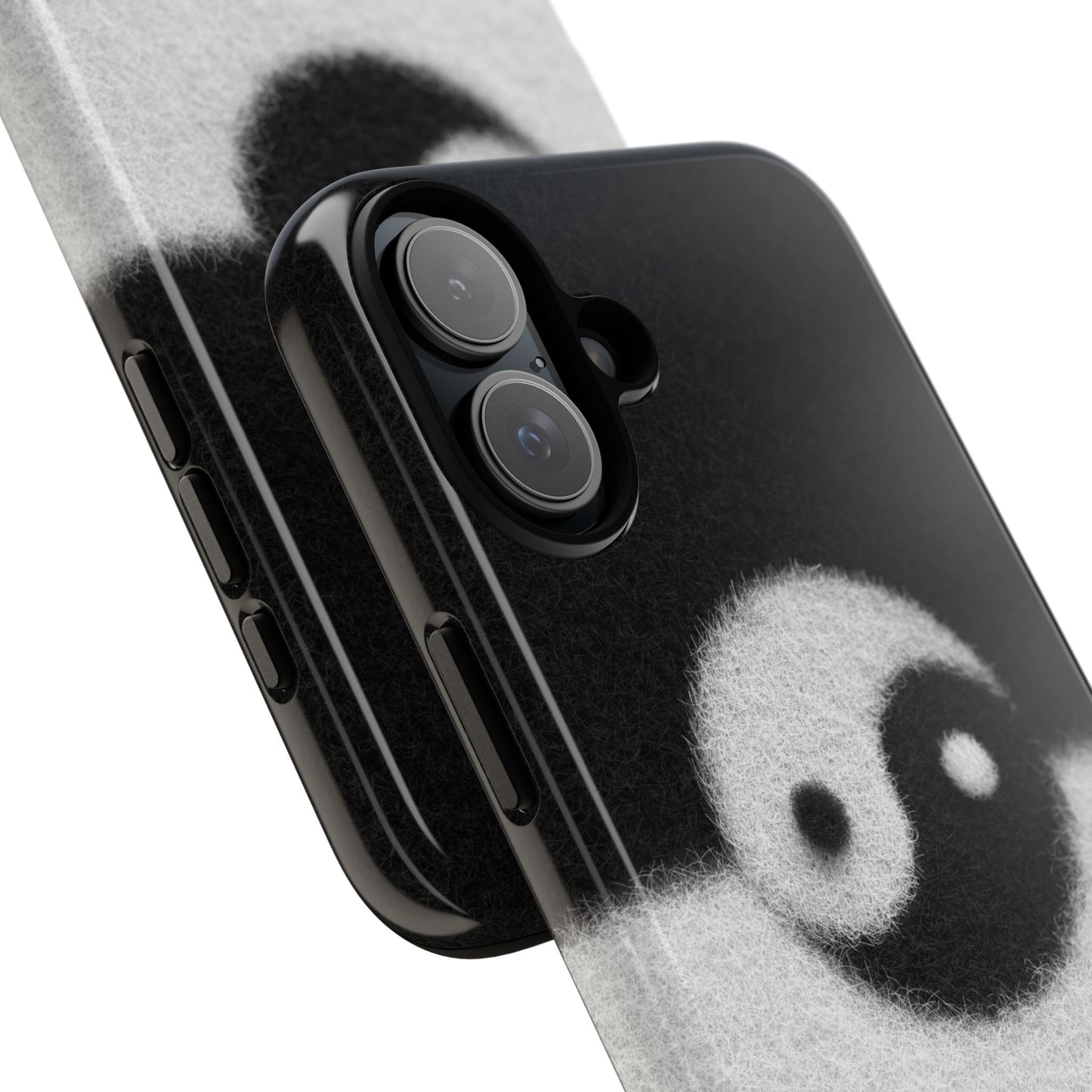 Yin Yang Phone Case - Tough Cases for Minimalist Vibes, Smartphone Cover, Unique Gift, Black and White Design, Modern Aesthetic