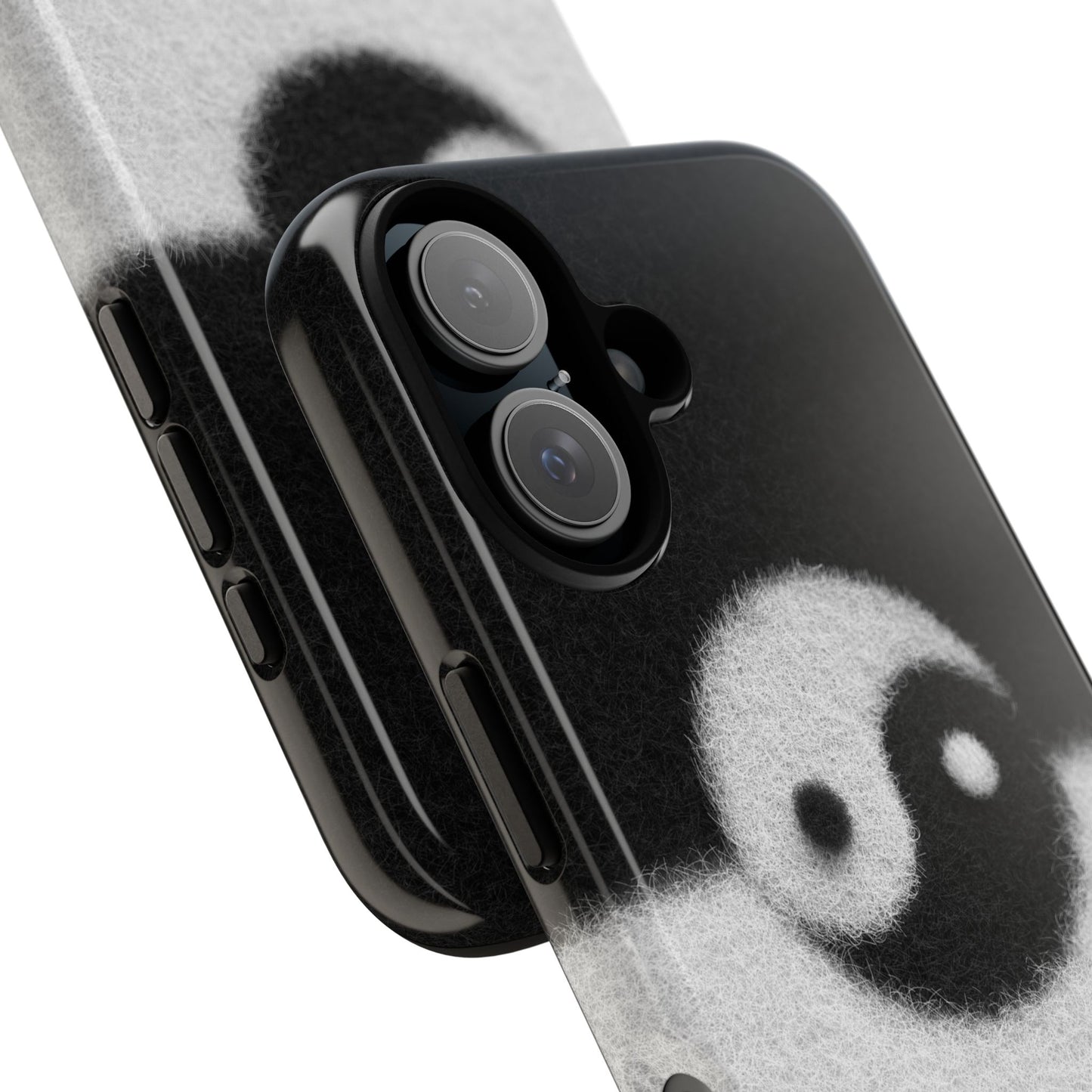 Yin Yang Phone Case - Tough Cases for Minimalist Vibes, Smartphone Cover, Unique Gift, Black and White Design, Modern Aesthetic