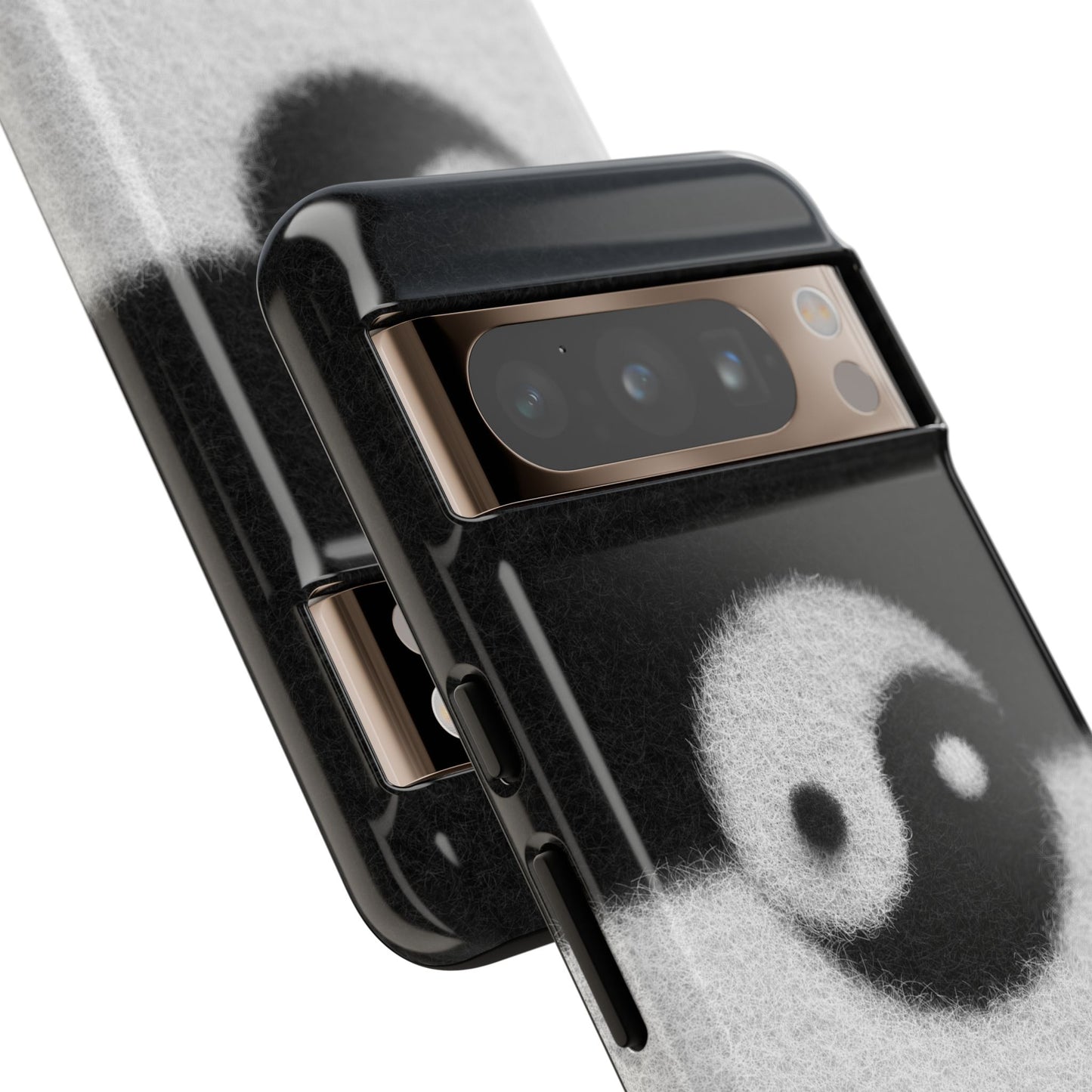 Yin Yang Phone Case - Tough Cases for Minimalist Vibes, Smartphone Cover, Unique Gift, Black and White Design, Modern Aesthetic