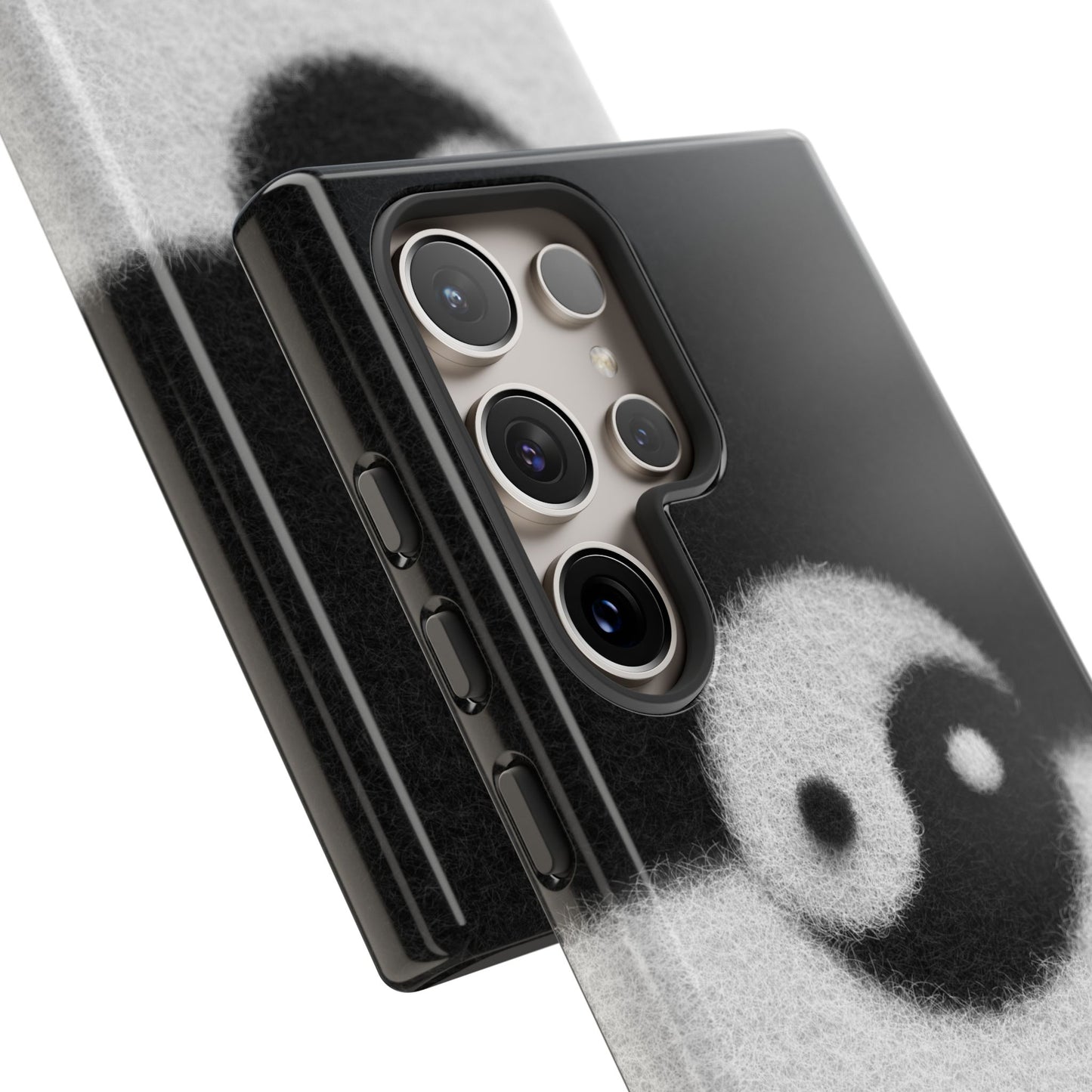 Yin Yang Phone Case - Tough Cases for Minimalist Vibes, Smartphone Cover, Unique Gift, Black and White Design, Modern Aesthetic