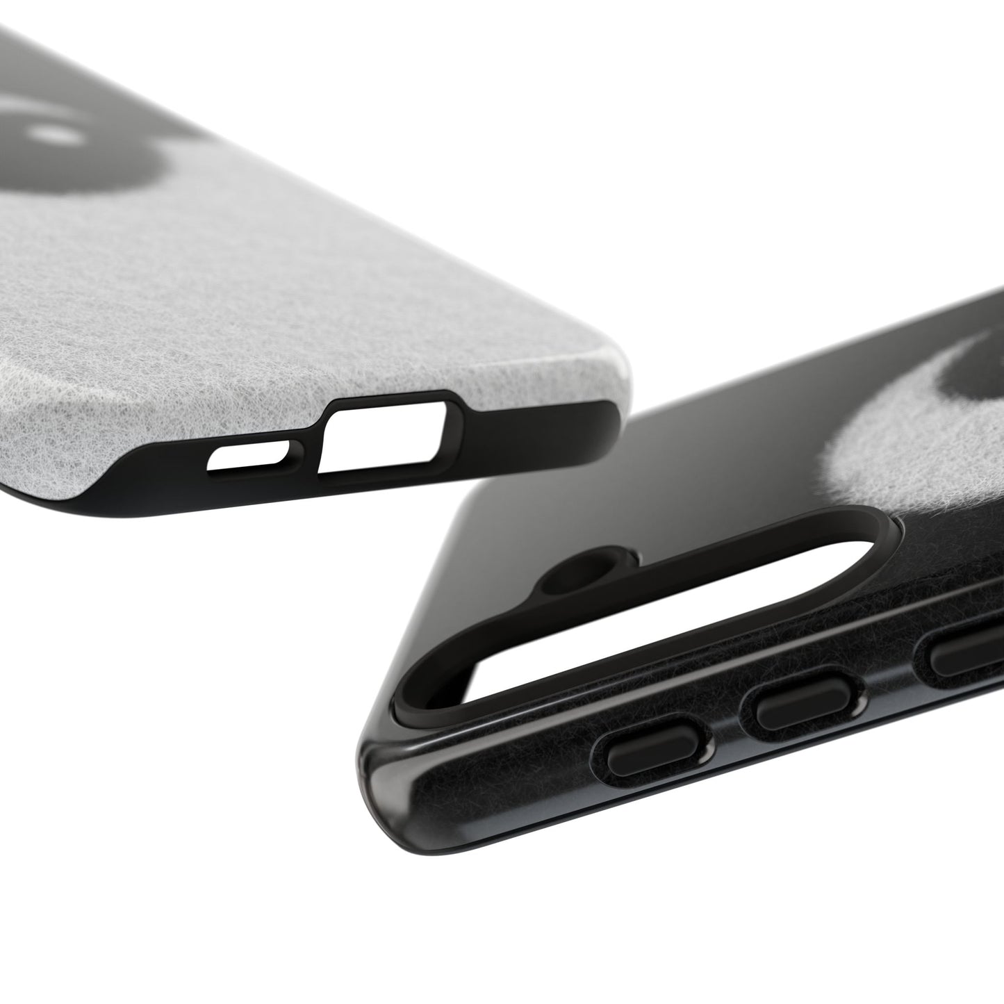 Yin Yang Phone Case - Tough Cases for Minimalist Vibes, Smartphone Cover, Unique Gift, Black and White Design, Modern Aesthetic