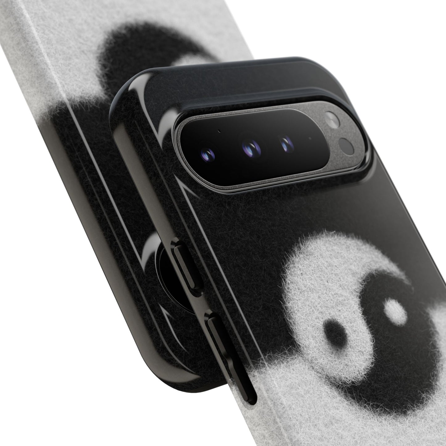 Yin Yang Phone Case - Tough Cases for Minimalist Vibes, Smartphone Cover, Unique Gift, Black and White Design, Modern Aesthetic