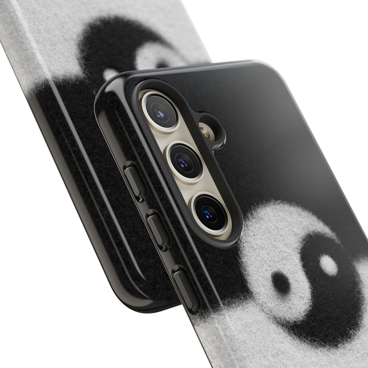 Yin Yang Phone Case - Tough Cases for Minimalist Vibes, Smartphone Cover, Unique Gift, Black and White Design, Modern Aesthetic
