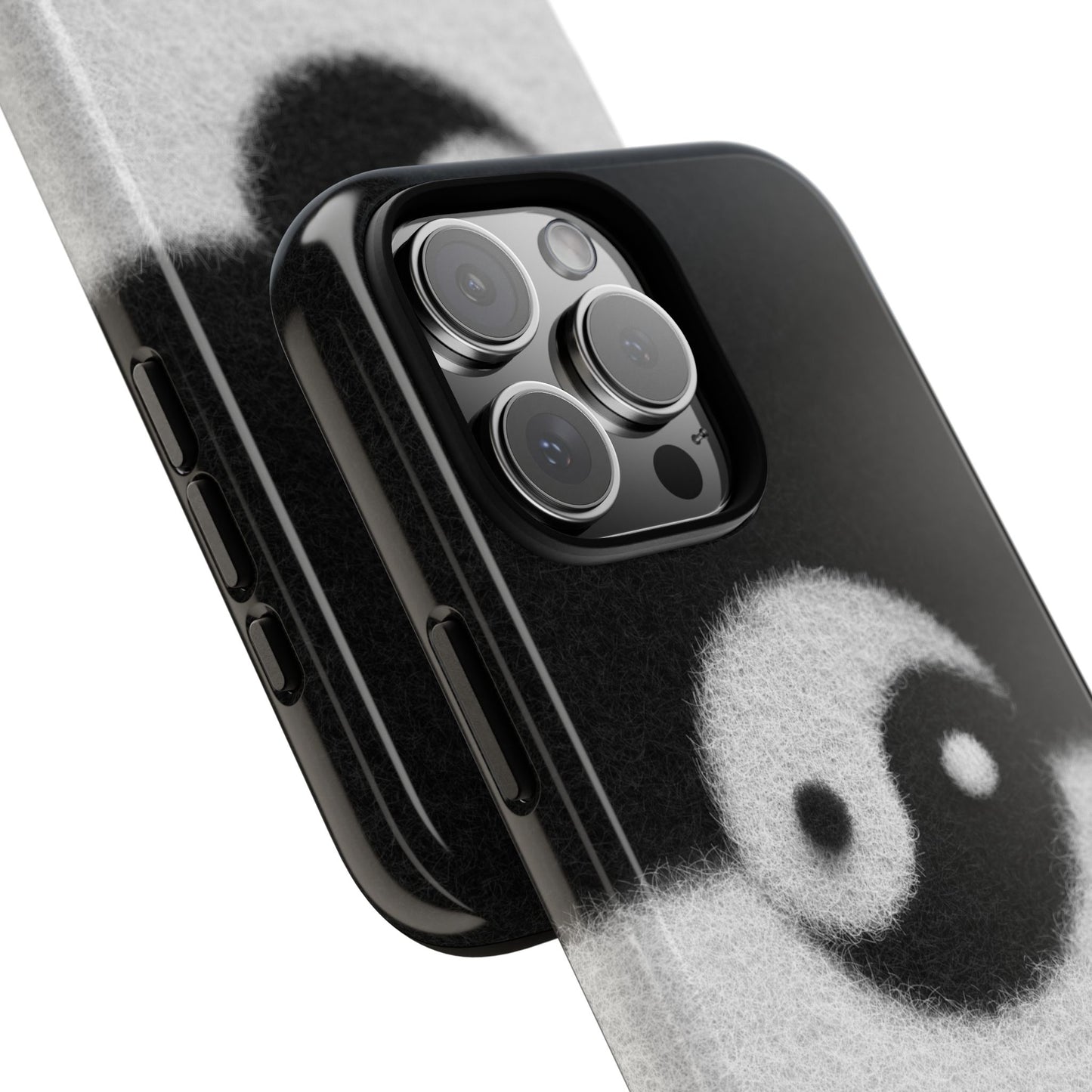 Yin Yang Phone Case - Tough Cases for Minimalist Vibes, Smartphone Cover, Unique Gift, Black and White Design, Modern Aesthetic